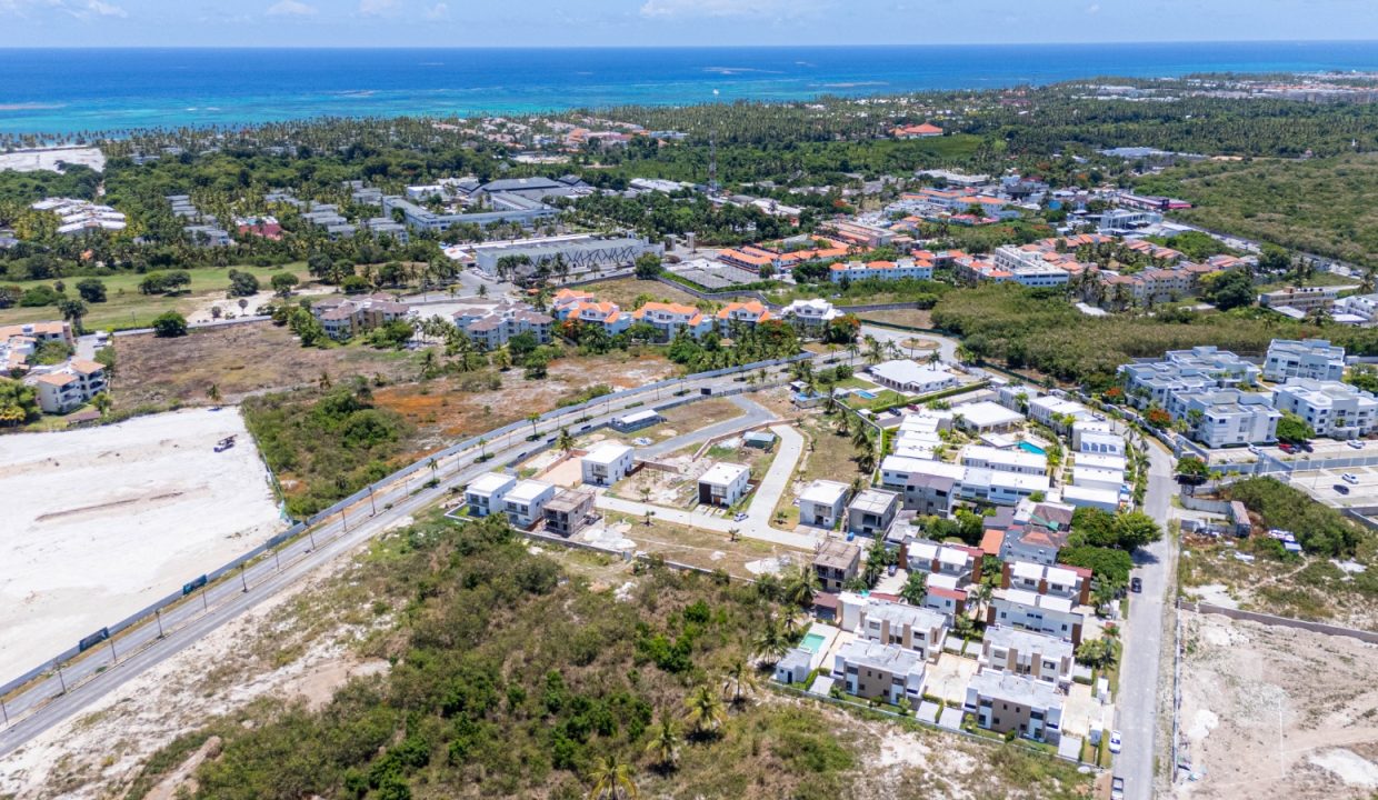 VISTA AÉREA WHITE PALMS CON PLAYA